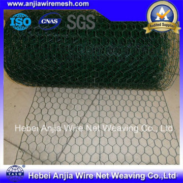 PVC revestido Galvanizado Hexagonal malha de malha de malha de malha